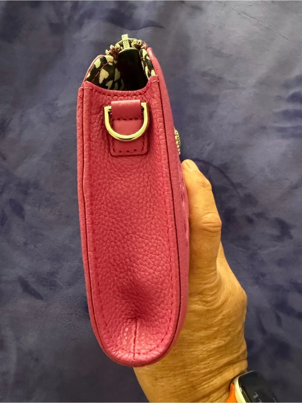 Brighton Deeply In Love Medium Pouch in Bubble Gum Pink. STYLE E5533B